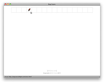 Bug Scan Site Screen Grab
