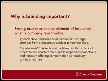 Capella Presentation Page