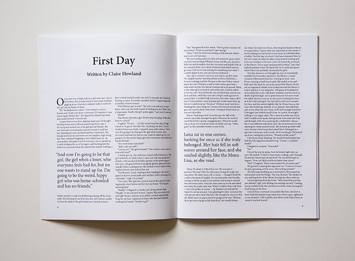 COWS Magazine spread
