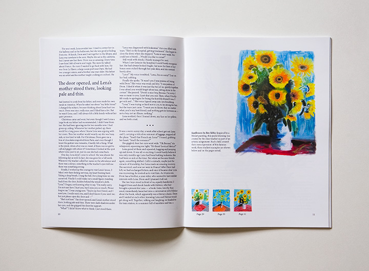 COWS Magazine spread