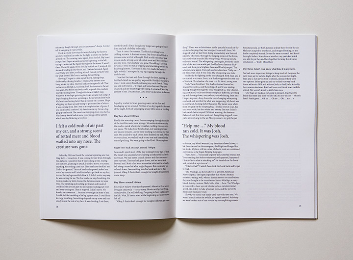 COWS Magazine spread