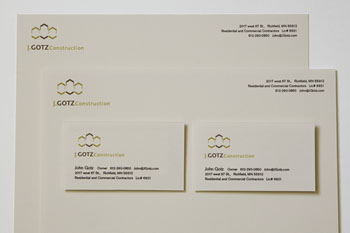 J Gotz Card and Letterhead