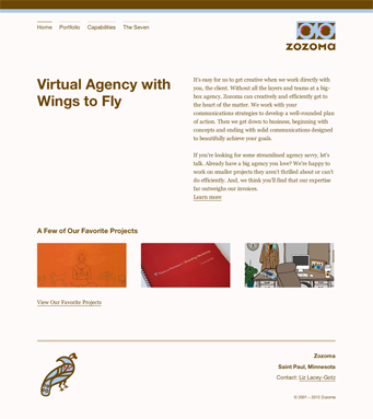Zozoma dot com Screen Grab